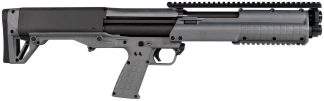 Kel-Tec KSGGY KSG  Sports South Exclusive 12 Gauge 14+1 3" 18.50" Barrel, Exclusive Tactical Gray Fixed Bullpup Stock, Includes Picatinny Rails