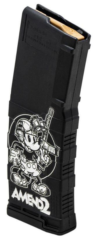 AMEND2 MAG AR15 5.56 BLK STEAM BOAT WILLIE 30RD