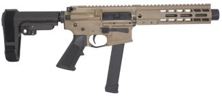 BRIGADE BM-9 9MM 9.5 FDE SBA3 MLOK MINI CAN