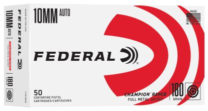 FDR 10MM 180GR RANGE FMJ 50RD