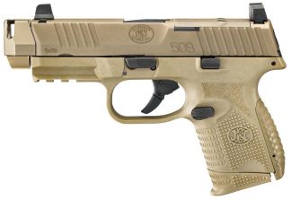 FN 509 COMPACT MRD COMP 9MM 4.2 FDE OR 2 10RD