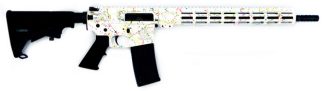 GLFA AR-15 223WYL 16 SAVED SPLATTER WHITE 30R