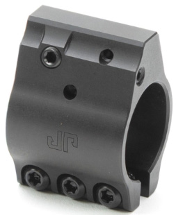 JP ADJ GAS BLOCK SS .750 BLK NO RAIL