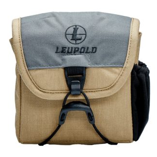 LEU GO AFIELD BINO CASE SHADOW TAN/GRAY S