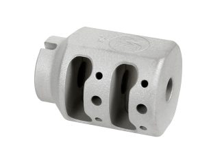 MI ALPHA TANK BRAKE STAINLESS 1/2X28-9MM