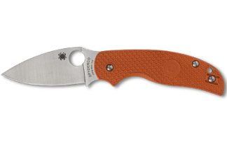 SPYDERCO SAGE 5 BRNT LTWT 3" ORG