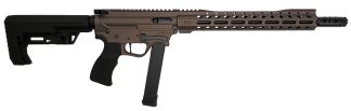 T6 GOAT SERIES SHREDDER AR9 TCS 9MM 16 MLOK BRZ