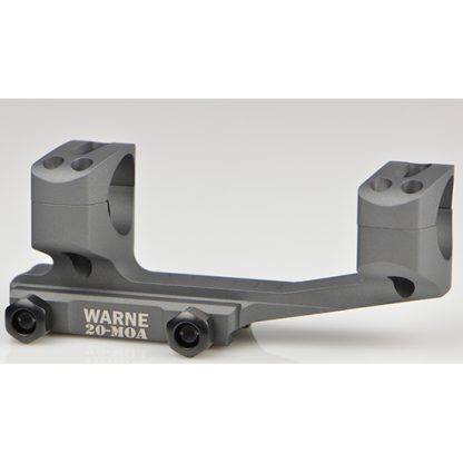WAR MOUNT 20MOA 1 MSR GRY EXT SKELETONIZED