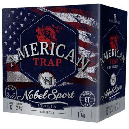 Noble NSI Target Nobel Speed Shotshell 12 ga 2-3/4" 1-1/8 oz 1300 fps #7.5 25/ct
