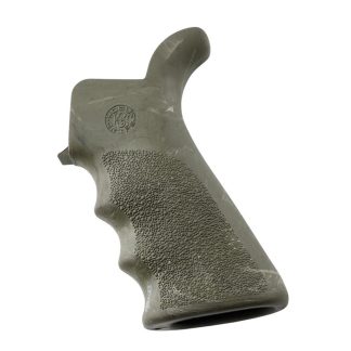 Hogue AR-15/M16 Overmolded Beavertail Grip Ghille Green