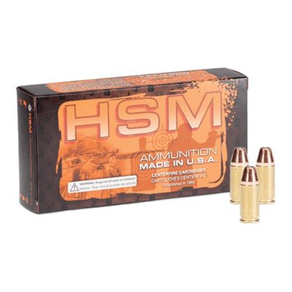 HSM Self-Defense Handgun Ammunition .32 H&R 100gr JHP 1150 fps 50/ct