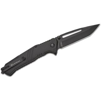 Smith & Wesson Extreme Ops Folding Knife 3-1/2" Tanto Blade Black with Glass Breaker