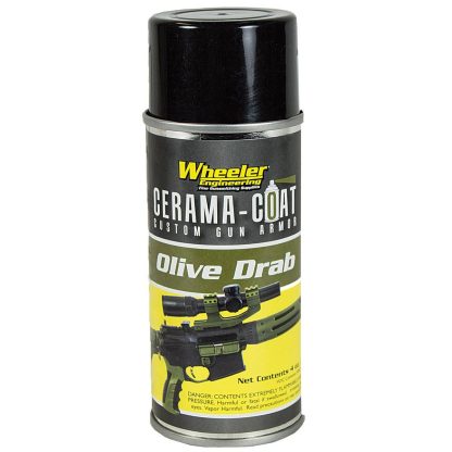 Wheeler Engineering Cerama-Coat Firearm Finish -  Olive Drab 2oz.