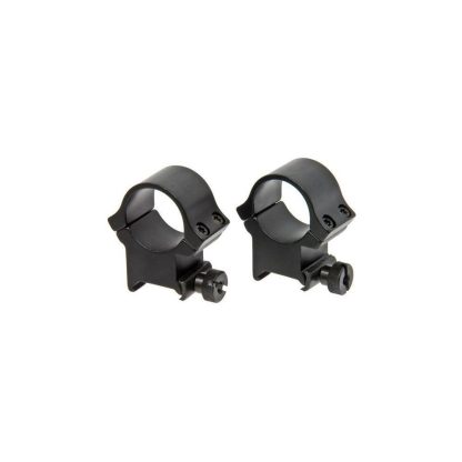 Redfield 4-Hole Aluminum Scope Rings 1" High Matte