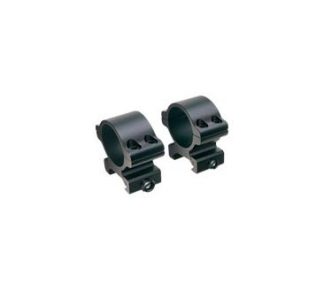 Tasco Angle-Loc Weaver-Style Aluminum Detachable Scope Rings 1" High Matte