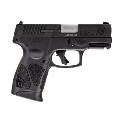 Taurus G3C Handgun 9mm Luger 12rd Magazines (3) 3.26?? Barrel Black with US Flag Holster