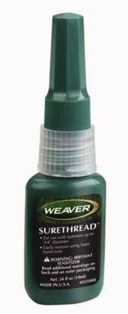 Weaver SureThread Gunsmith Adhesive