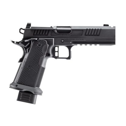 AF1911-ROMULUS 9MM 20Rd Magazine (5) 5" BULL Ramped Ported Barrel MOS Optic Cut DLC BLK