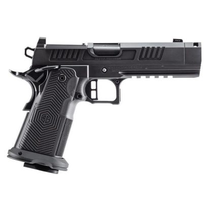 Alpha Foxtrot 1911 Romulus 10mm Auto 17rd Magazines(2) 4.25" Comp Threaded Barrel MOS DLC Black