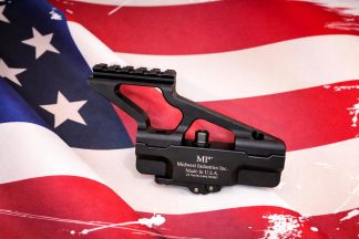 Midwest Industries AKG2 Scope Mount, AK-47/74, Mini Rail Top, Black, MI-AKSMG2-MR