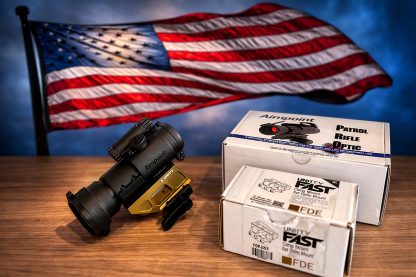 Aimpoint PRO w/ QRP2 and Unity Fast Comp FDE mounts & FAST QD lever