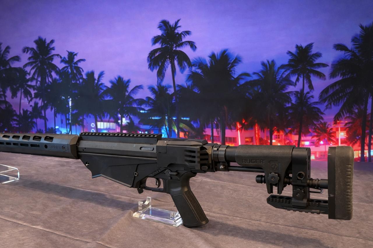 Ruger Precision .300 Winchester Magnum, 26" Barrel, 5+1 Capacity, Left Side Folding MSR Stock - Image 2