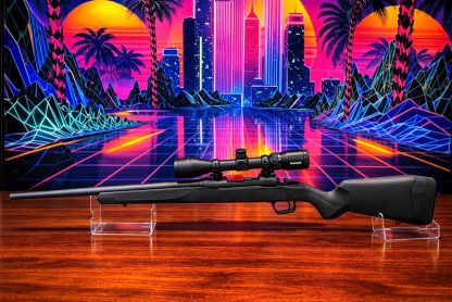 Savage 10/110 Engage Hunter XP .308 Winchester & Bushnell Engage 3-9x40mm Scope, 4+1 Capacity, 22" Barrel, Matte Black Stock