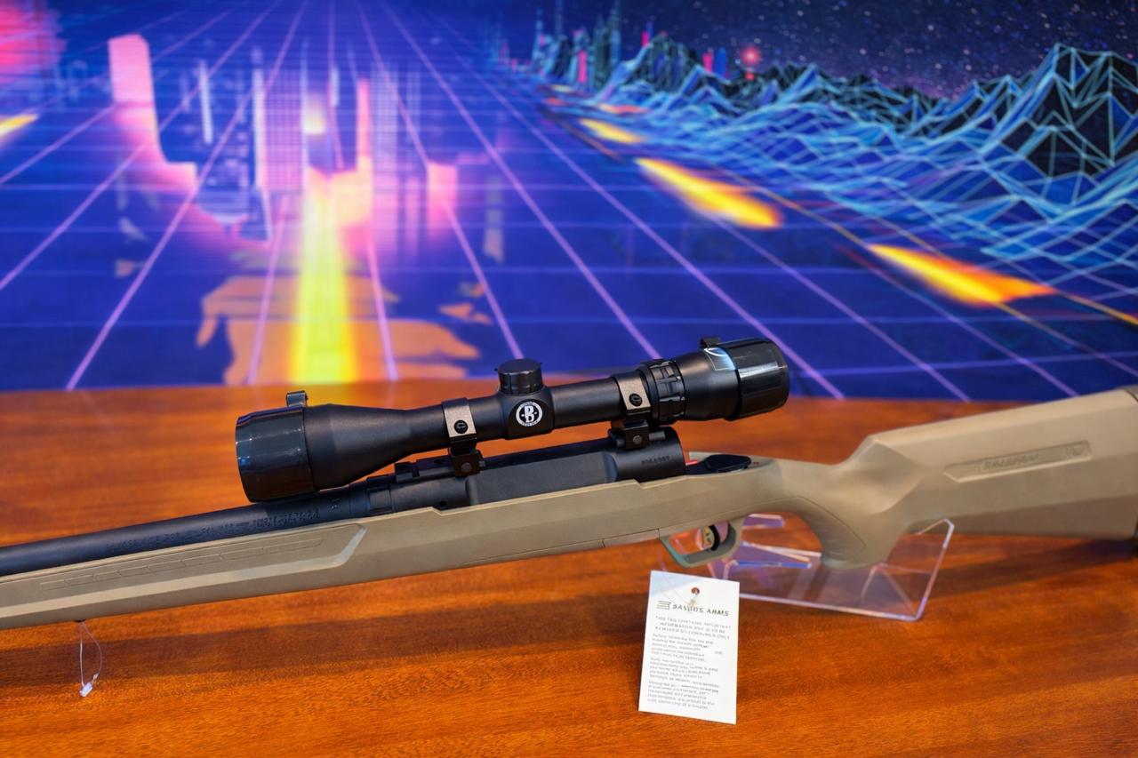 Savage Axis II XP .308 Winchester & Bushnell Banner 3-9x40mm Scope, 4+1 Capacity, 22" Barrel, Flat Dark Earth Stock - Image 3