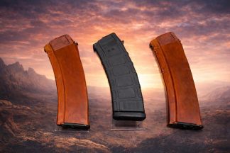 Two East German AK74 Bakelite Magazine 5.45x39mm & PMAG® 30 AK74 MOE®