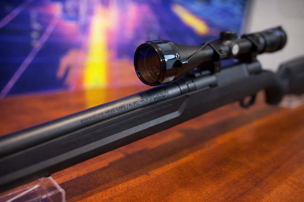 Savage Axis II XP .308 Winchester & Bushnell Banner 3-9x40mm Scope, 4+1 Capacity, 22" Barrel, Matte Black Stock - Image 2