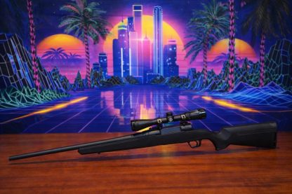 Savage Axis II XP .308 Winchester & Bushnell Banner 3-9x40mm Scope, 4+1 Capacity, 22" Barrel, Matte Black Stock