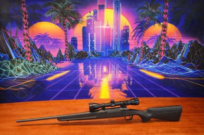 Savage Axis XP .308 Winchester & 3-9X40 Weaver Scope, 22" Barrel, 4+1 Capacity, Synthetic Black Stock
