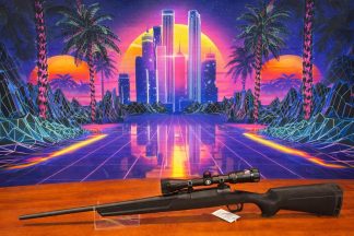 Savage Axis II XP .223 Remington & 3-9X40 Bushnell Scope, 22" Barrel, 4+1 Capacity, Synthetic Black Stock