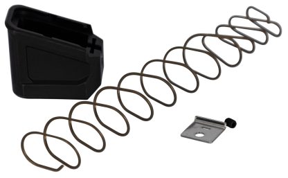 Strike Industries EMPG9&40 Enhanced Magazine Plate +5/6, 9mm Luger/40 S&W Compatible w Glock, Black Polymer