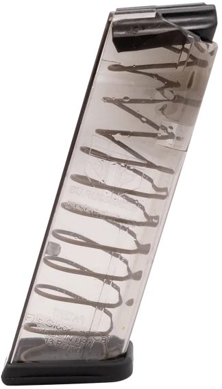 ETS Group GLK21 Pistol Mags  13rd 45 ACP Compatible w/ Glock 21/30/41 Clear Polymer