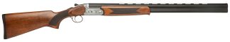 Dickinson LLC GW12W26P Green Wing  12 Gauge 2rd 3" 26" Matte Black Vent Rib Barrel, Engraved Steel Receiver w/Satin Silver Metal Finish, Bead Front Sight, Wood Stock & Ejector