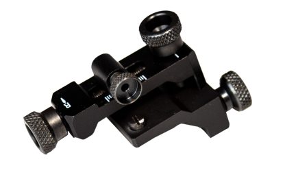 CVA AC1750 Micro-Adjust Williams Western Long Range Rear Peep & Front Globe Sight Reticle Kit Black