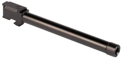 SilencerCo AC861 Glock 9mm Luger 6.50" Threaded Black Nitride Stainless Steel, Fits Glock 17L