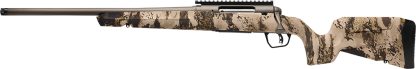 Savage Arms 32348 Axis 2 Pro Compact 308 Win 4+1 20" Gun Metal Bronze Cerakote Heavy Sporter Threaded Barrel & Picatinny Rail Carbon Steel Receiver, Fixed Western Camo Synthetic Stock, Left Hand