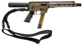 FREEDOM ORDNANCE FX9P10T-FDE  9MM 10"TUBE  31R FDE