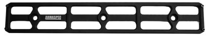Armaspec ARM621-9 ARCA Rail 9 Slot M-LOK  Black Aluminum Compatible w/ AR-15/10 MLOK Rails