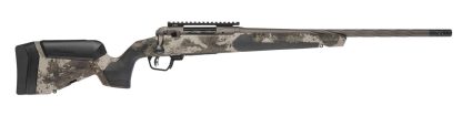 Savage Arms 32571 110 Core Hunter Pro 6.5 Creedmoor 3+1 20" Spiral Fluted Barrel, Savage Woodland Camo AccuStock w/AccuFit V2 Synthetic Stock, Right Hand