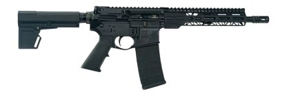 Faxon Firearms FXSPT3B105GA9 Sport  300 Blackout 30+1 10.50" Salt Bath Nitride Threaded Barrel, Aluminum Receiver w/Picatinny Rail, M-LOK Handguard, Black Polymer KAK Shockwave Pistol Brace, A2 Style