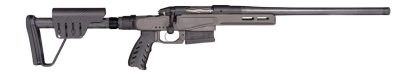 Bergara Rifles BPR36-25CM Premier MgMicro Lite 25 Creedmoor 5+1 18" Carbon Fiber CURE Threaded Barrel, Titanium Cerakote Arca Rail Forend, Adj Carbon Fiber Cheekrest Folding Buttstock w/M-LOK, Carbon