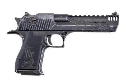 Magnum Research DE50VK1 Desert Eagle Mark XIX Viking 50 AE 7+1 6" Carbon Steel Integral Muzzle Brake/Picatinny Rail Barrel