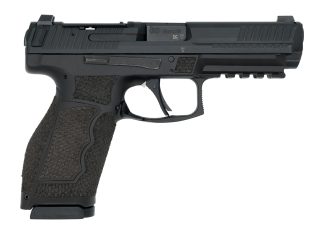 Langdon Tactical Tech VP9A1FHPRDMWC HK VP9A1F  Full Size Frame 9mm Luger 17+1 4.53" Black Nitride Polygonal Rifled Barrel, Black Nitride Optic Ready/Serrated Slide, Black Polymer Frame w/Picatinny Rai