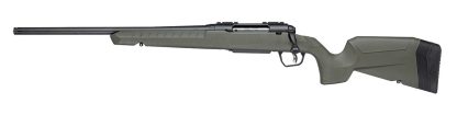 Savage Arms 33138 Axis 2 243 Win 4+1 20" Matte Black Carbon Steel Threaded Barrel, Drilled & Tapped Receiver, OD Green Fixed w/Pistol Grip Synthetic Stock, Left Hand