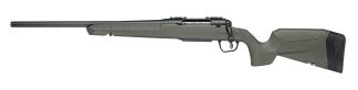 Savage Arms 33145 Axis 2 270 Win 4+1 20" Matte Black Carbon Steel Threaded Barrel, Drilled & Tapped Receiver, OD Green Fixed w/Pistol Grip Synthetic Stock, Left Hand