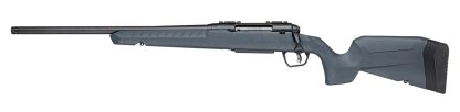 Savage Arms 33149 Axis 2 22-250 Rem 4+1 20" Matte Black Carbon Steel Threaded Barrel, Drilled & Tapped Receiver, Gray Fixed w/Pistol Grip Synthetic Stock, Left Hand