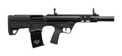 Panzer Arms PABP12BPSBLK BP12 Gen3 12 Gauge Semi-Auto 3" 5+1 18.50" Black Barrel, Black Aluminum/Polymer Receiver w/Picatinny Rail, M-LOK Handguard, Black Adj Cheekrest Polymer Stock, Black Polymer Gr